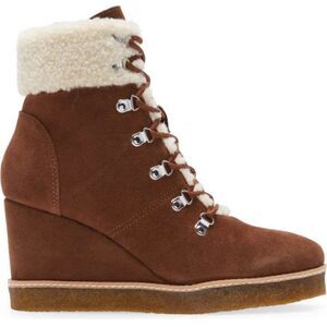 Steve Madden Marcel Cognac Suede Bootie